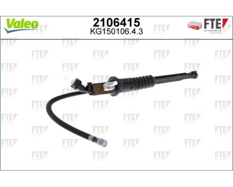 Cilindro maestro, embrague 2106415 Valeo