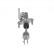 Cilindro maestro, embrague ADT334113 Blue Print, Miniatura 3