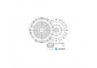 Kit de embrague ADBP300032 Blue Print