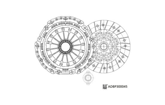 Kit de embrague ADBP300045 Blue Print