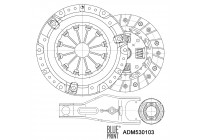 Kit de embrague ADM530103 Blue Print