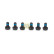 Juego de tornillos, volante 411 0007 10 LUK, Miniatura 2