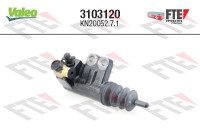 Cilindro esclavo, embrague 3103120 Valeo