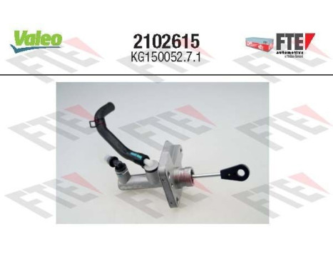 Cilindro maestro, embrague 2102615 Valeo