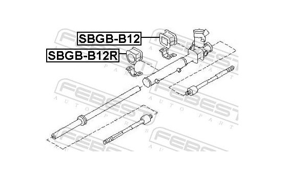 Suspensión, caja de dirección