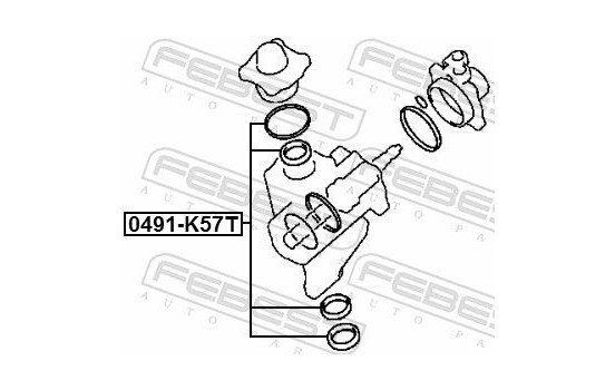 Kit de reparación, caja de dirección, Imagen 2