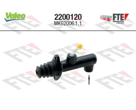 Cilindro maestro, embrague 2200120 Valeo