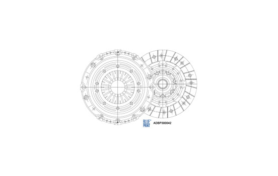 Kit de embrague ADBP300042 Blue Print