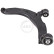 Brazo de control, suspensión 212143 ABS