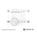 Brazo de control, suspensión ADBP860180 Blue Print