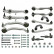 Conjunto de representantes Brazo de control 24902 Febi ProKit