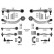 Kit completo de brazo de control 219901 ABS, Miniatura 3