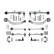 Kit completo de brazo de control 219901 ABS