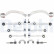 Kit de reparación, brazo de control TC1500KIT Delphi, Miniatura 4