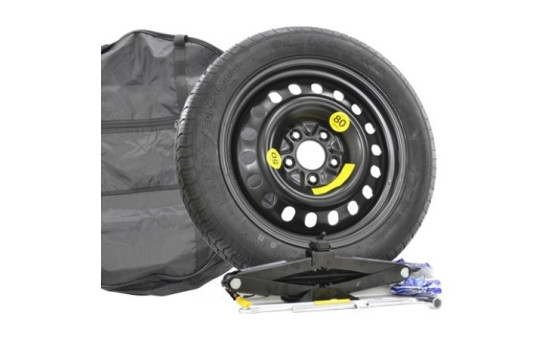Rueda de repuesto 125/80-R17 5x114 juego de 6 piezas