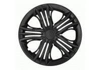 Juego de tapacubos Fun Black de 15 pulgadas