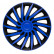 Juego de tapacubos Kendo de 14 pulgadas, negro/azul