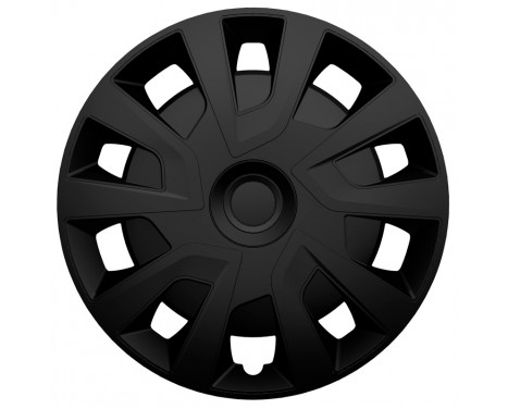 Juego de tapacubos negros Revo-VAN de 16 pulgadas (llantas convexas)