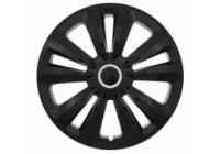 Juego de tapacubos Terra Ring Black 14 pulgadas