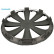 Juego de tapacubos Terra Ring Mix plateado/negro de 15 pulgadas, Miniatura 4