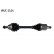 Eje de transmisión VKJC 1114 SKF
