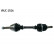 Eje de transmisión VKJC 1516 SKF