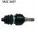 Eje de transmisión VKJC 1657 SKF, Miniatura 4
