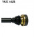 Eje de transmisión VKJC 4628 SKF, Miniatura 4