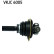 Eje de transmisión VKJC 6005 SKF, Miniatura 3