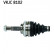 Eje de transmisión VKJC 8102 SKF, Miniatura 3