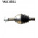 Eje de transmisión VKJC 8551 SKF, Miniatura 2