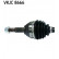 Eje de transmisión VKJC 8666 SKF, Miniatura 2