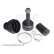Kit de reparación de junta homocinética, eje de transmisión ADT38925 Blue Print, Miniatura 2