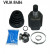 Kit de reparación de junta homocinética, eje de transmisión VKJA 8484 SKF, Miniatura 2