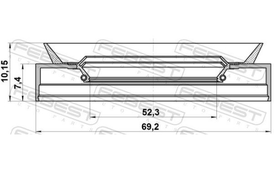 Anillo de sellado, cubo de rueda, Imagen 2