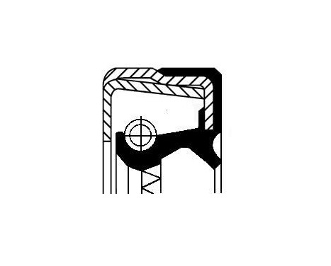 Sello de aceite, cubo de rueda