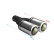Embout d'échappement Ulter Sport - Double Rond 80mm Big Rim - Longueur 200mm - Montage ->50mm - Inox, Vignette 3