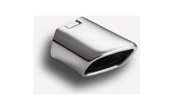 Embout d'échappement Ulter Sport (gauche) - Rectangle 105x80mm - Longueur 200mm - Fixation 50-60mm - Inox