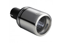 Embout d'échappement Ulter Sport - Rond 100mm Type 2 - Longueur 120mm - Montage ->50mm - Inox