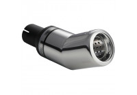 Embout d'échappement Ulter Sport - Rond DTM 80mm - Longueur 170mm - Montage ->50mm - Inox