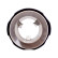 Enjoliveur d'échappement Simoni Racing rond/incliné noir mat + inox - Ø 116 x L 170 mm - Fixation 42-74 mm, Vignette 5