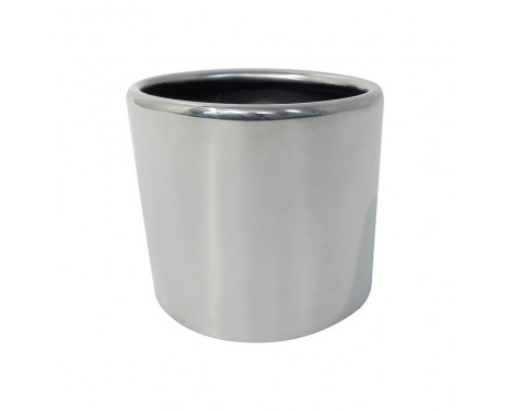 Enjoliveur échappement inox ovale 45-60 mm L 150mm