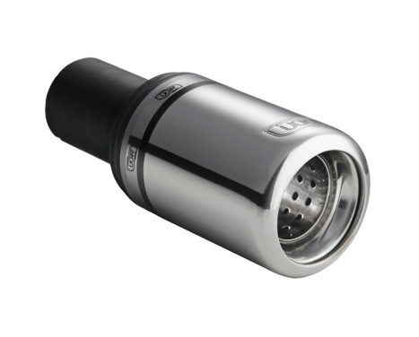 Enjoliveur Ulter Sport - Rond Ø80mm Type 2 - Longueur 120mm - Montage -> 50mm - Acier inoxydable, Image 2