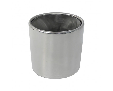 Garniture d'échappement en acier inoxydable d'environ 30 à 50 mm.