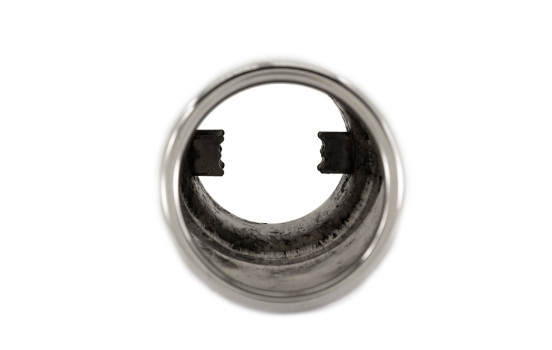 Garniture d'échappement Simoni Racing en acier inoxydable ovale / angulaire - 77x72 - Longueur 140mm - Assemblage -, Image 10