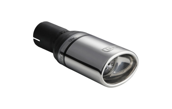 Profilé d'échappement Ulter Sport - Ovale 95x65mm - Longueur 120mm - Montage -> 50mm - Acier inoxydable, Image 2