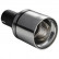Ulter Sport Uitlaatsierstuk - Rond 100mm - Longueur 120mm - Montage -> 60mm - acier inoxydable