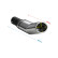 Profilé d'échappement Ulter Sport - DTM ovale 95x65mm - Longueur 170mm - Montage -> 50mm - Acier inoxydable, Vignette 3