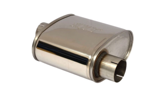 Silencieux ovale en acier inoxydable