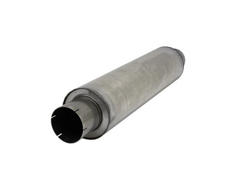silencieux rond en acier inoxydable